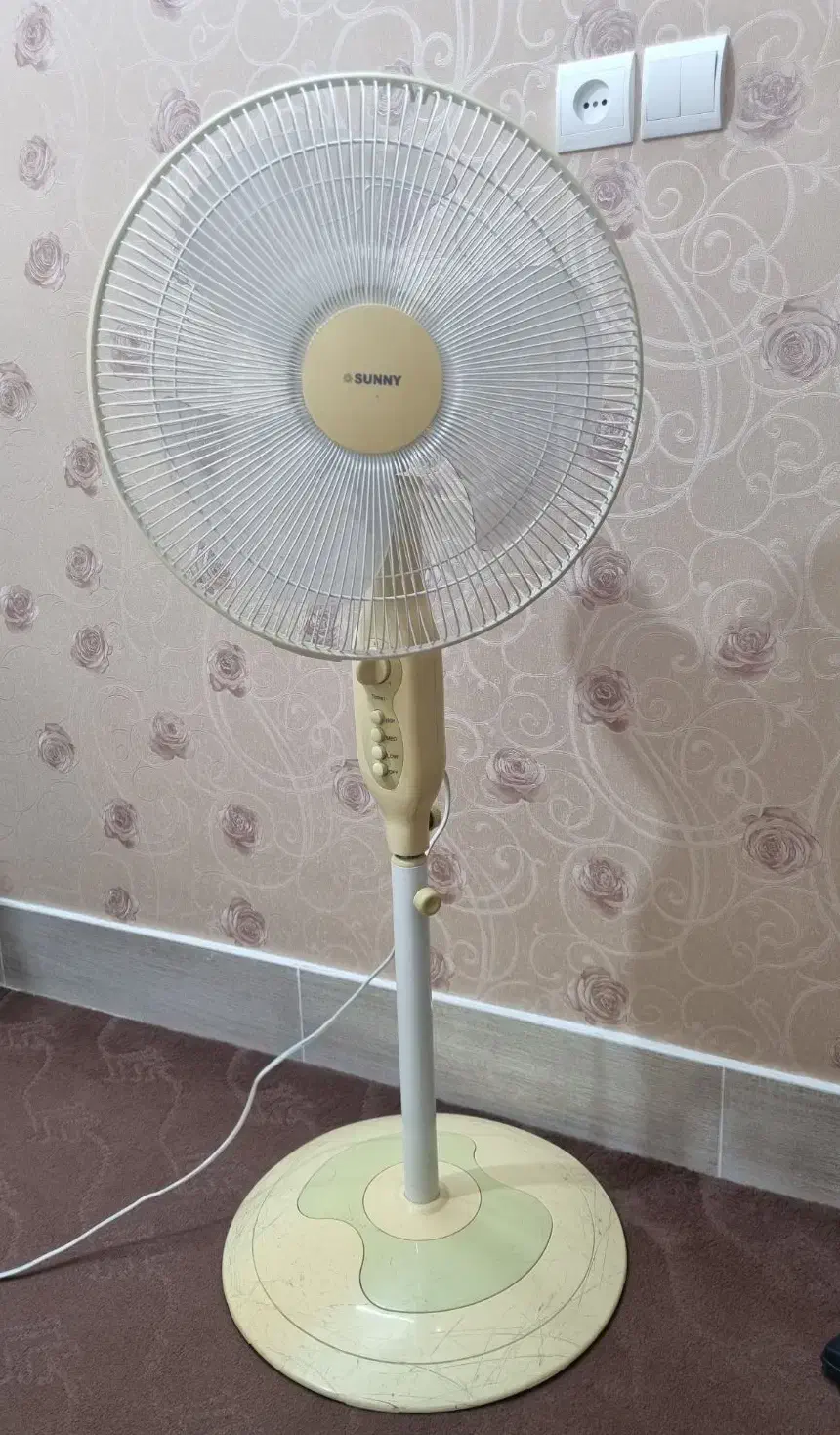 پنکه ایستاده سانی|پنکه و تصفیهکنندهٔ هوا|گرگان, |دیوار