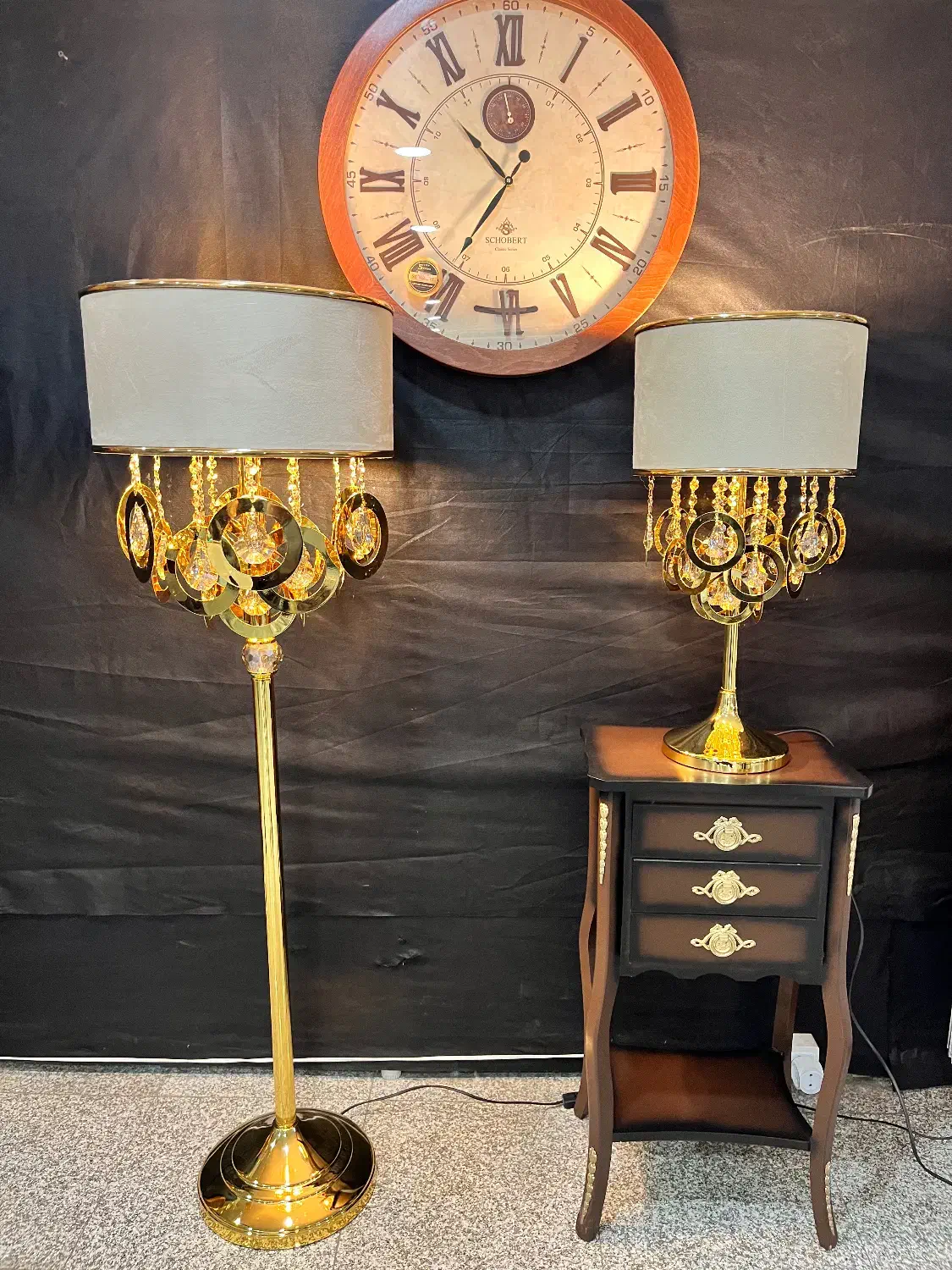 آباژور کنارسالنی حلقه ای|چراغ خواب و آباژور|ارومیه, |دیوار