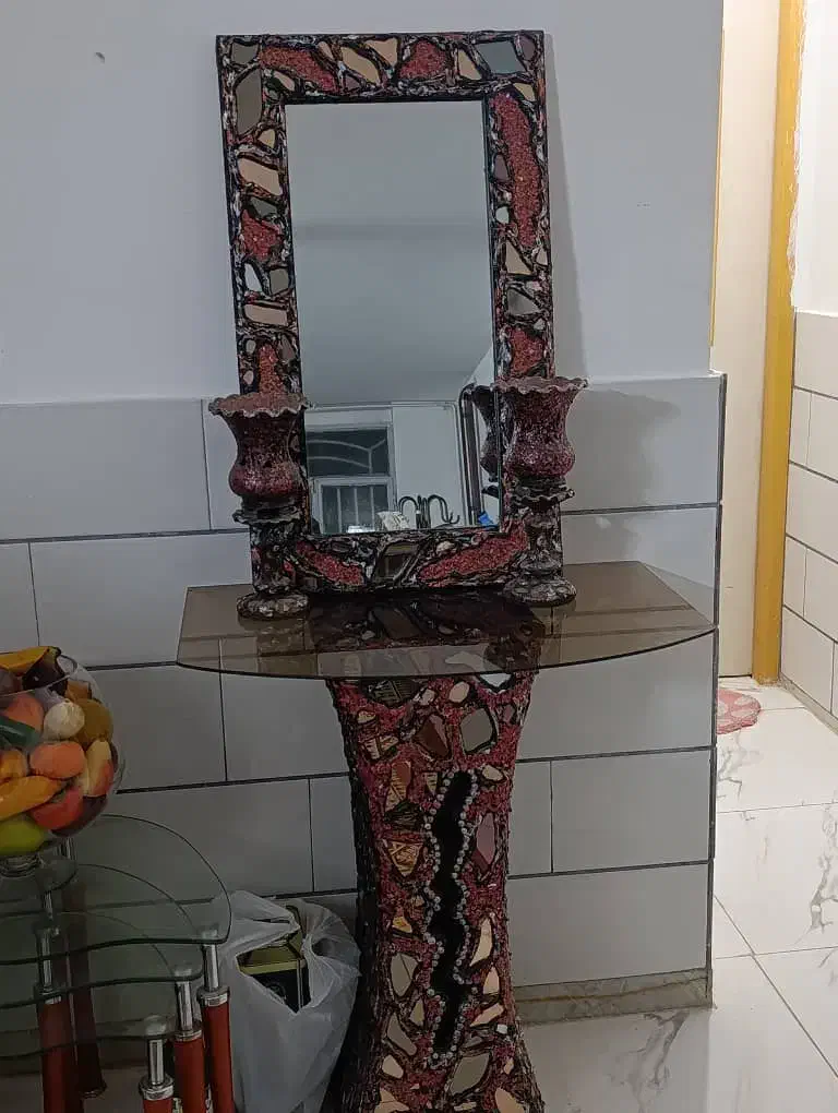 آینه کنسول کار دست|بوفه، ویترین، کنسول|اراک, |دیوار