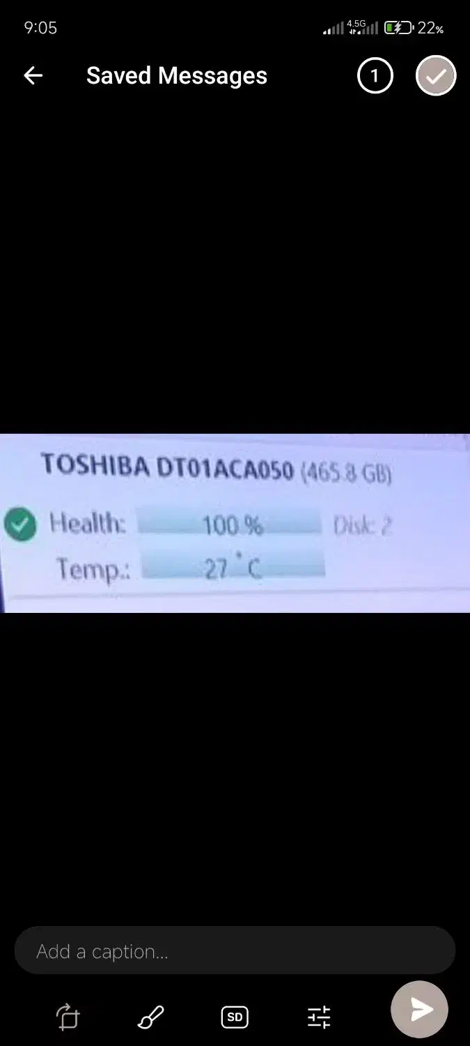 هارد اینترنال توشیبا ۵۰۰ گیگ|قطعات و لوازم جانبی رایانه|رشت, نامجو|دیوار