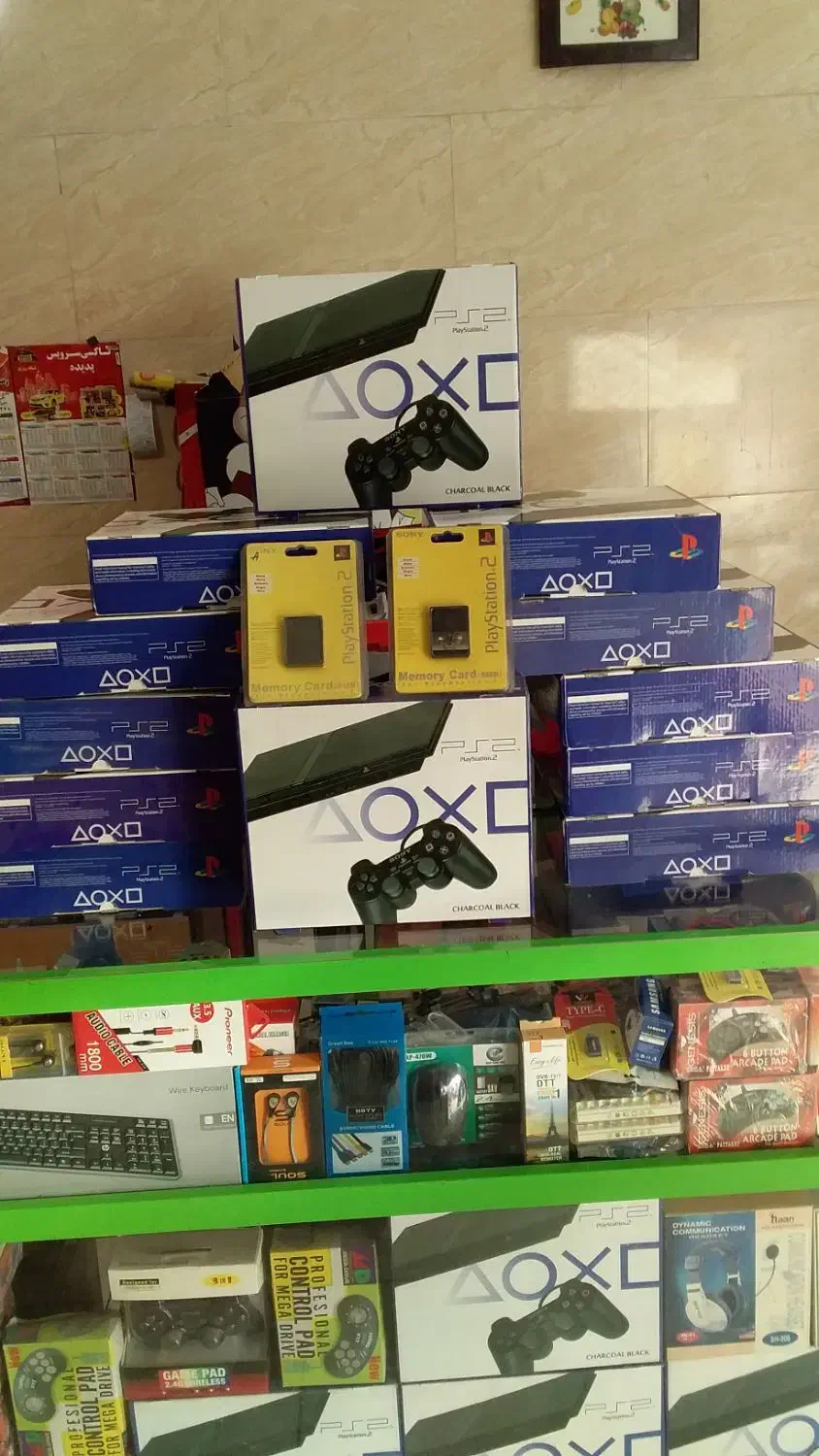 فروشگاه پلی استیشن ps2 فلشخور۳ فول پک مشکی.5NEW۴|کنسول، بازی ویدئویی و آنلاین|پاکدشت, پاکدشت (مامازند)|دیوار