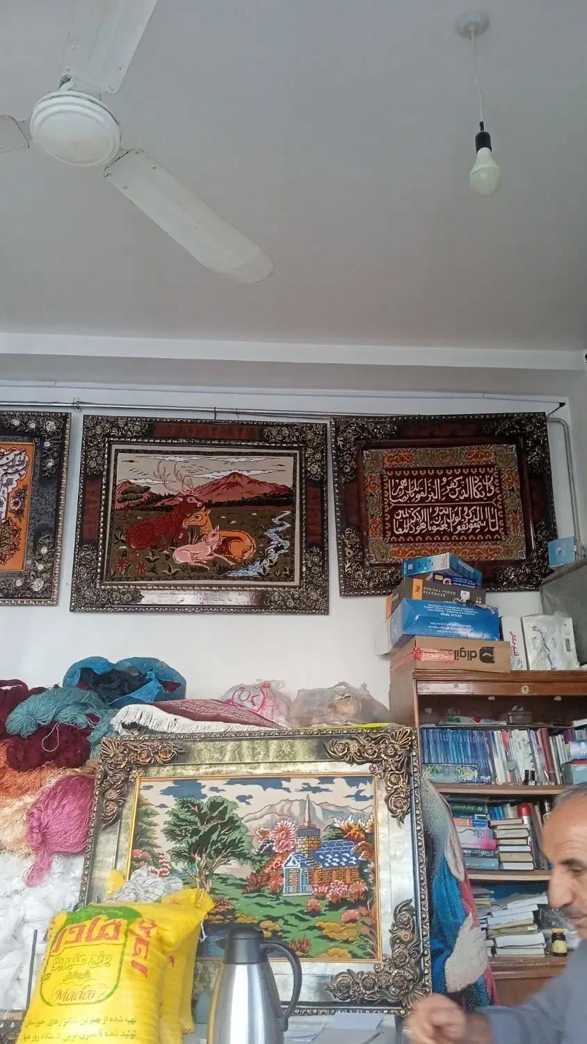 تابلو دست بافت|تابلو فرش|میاندوآب, |دیوار