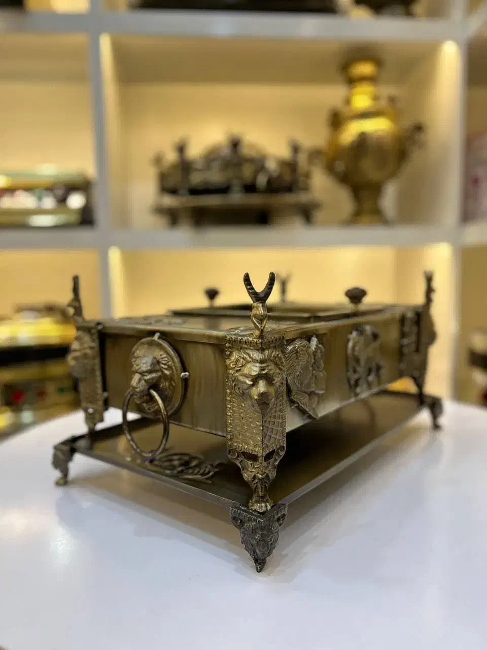 منقل زغالی طرحدار مناسب استفاده خاص و فضای دلنشین|کلکسیون اشیاء عتیقه|سراوان, |دیوار