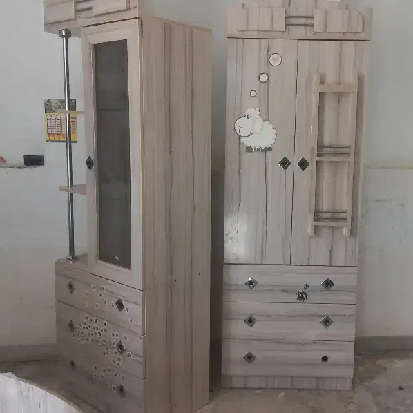 گهواره تختخواب شو + کمد و ویترین|تخت و صندلی بچه|اردکان, |دیوار