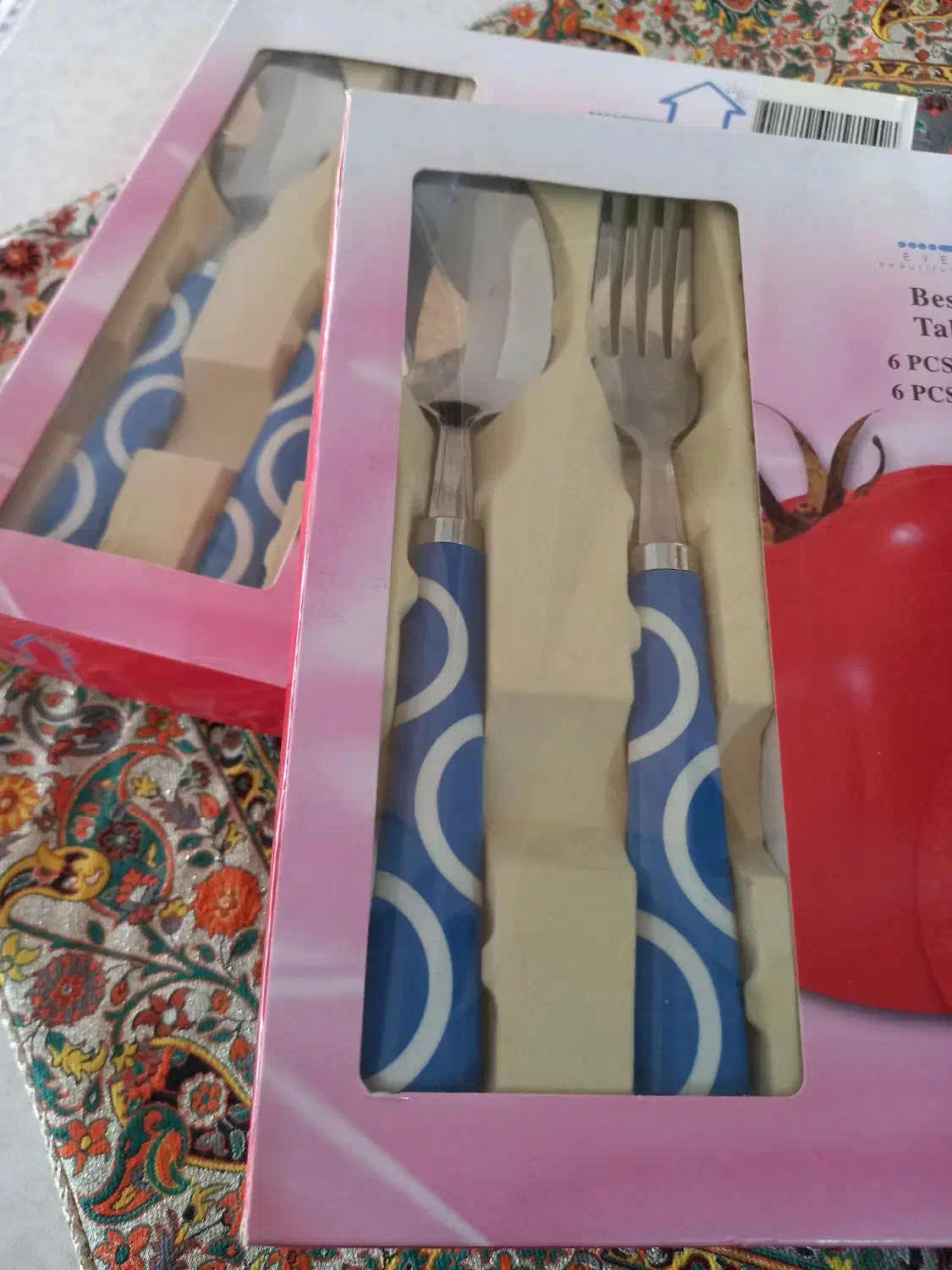 ۲دست قاشق چنگال نوی نو|ظروف سرو و پذیرایی|تبریز, |دیوار