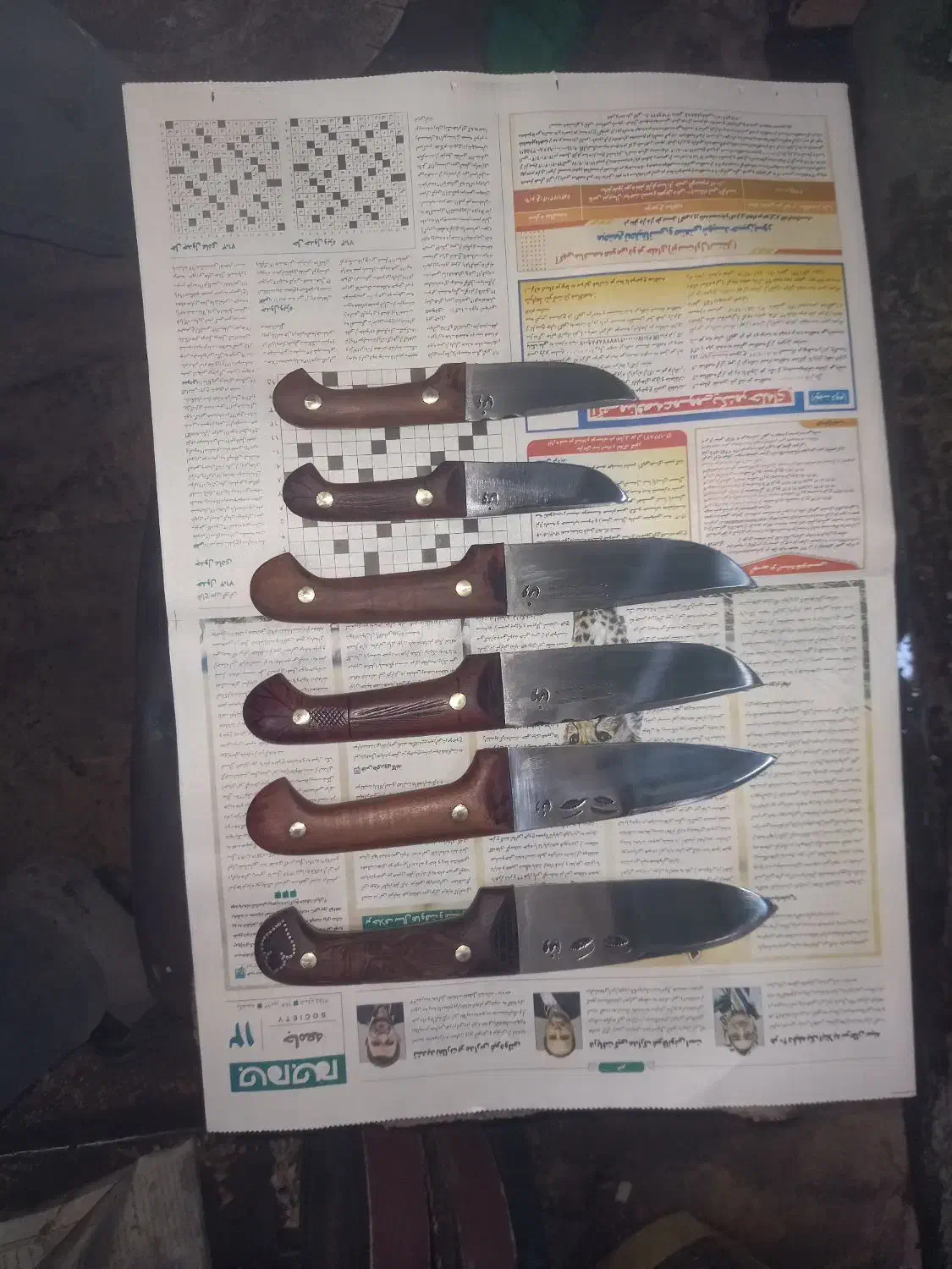 انواع چاقو با قیمت عالی به شرط آهن بر|کوهنوردی و کمپینگ|قم, رضویه|دیوار