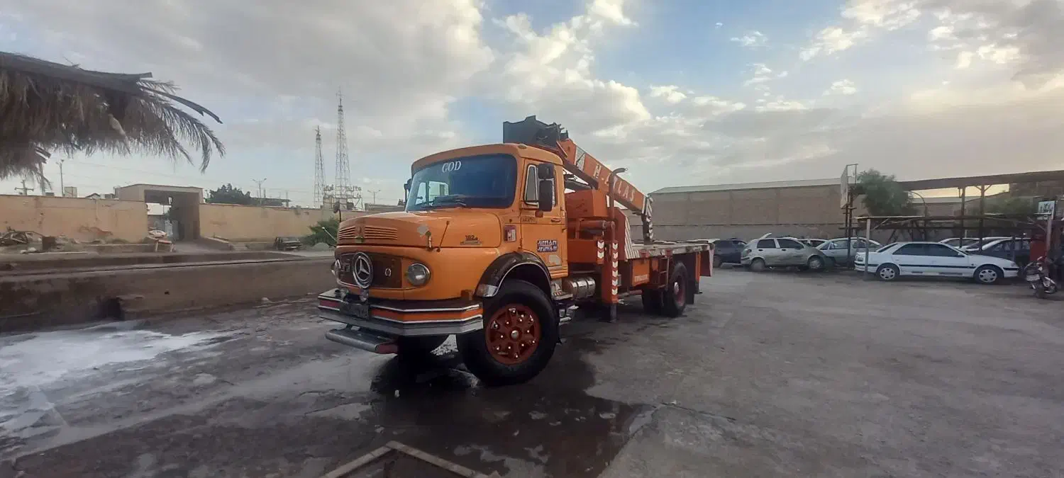 جرثقیل بنز تک دستگاه ۸تن اصفهان|خودرو سنگین|کرمان, |دیوار