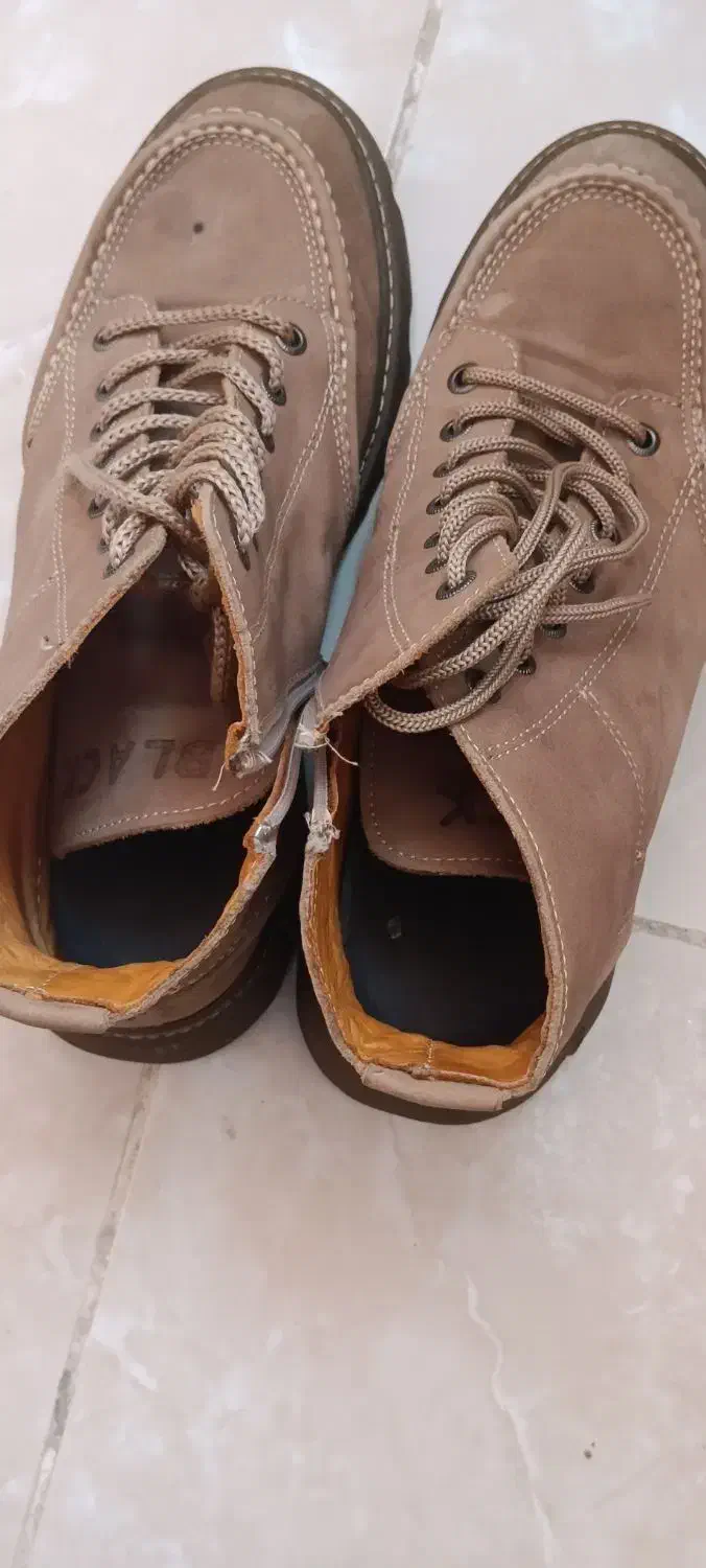 نیم بوت مردانه  سایز ۴۳ چرم اصل|کیف، کفش، کمربند|فولادشهر, C3|دیوار