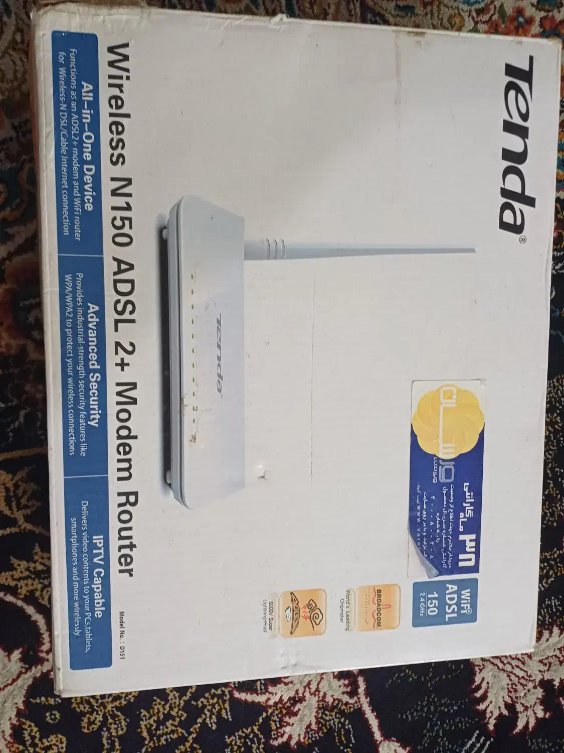 مودم Tenda|مودم و تجهیزات شبکه|تهران, امام زاده حسن|دیوار