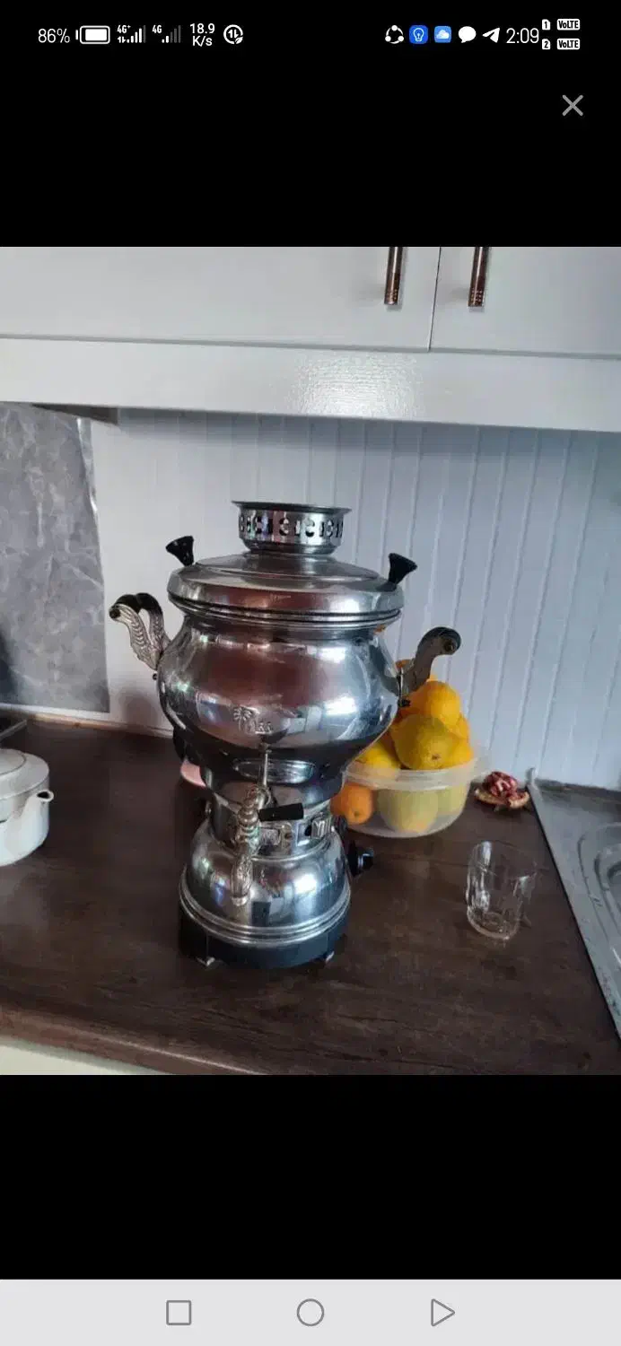 سماور گازی|سماور، چای‌ساز، قهوه‌ساز|عباس‌آباد, |دیوار