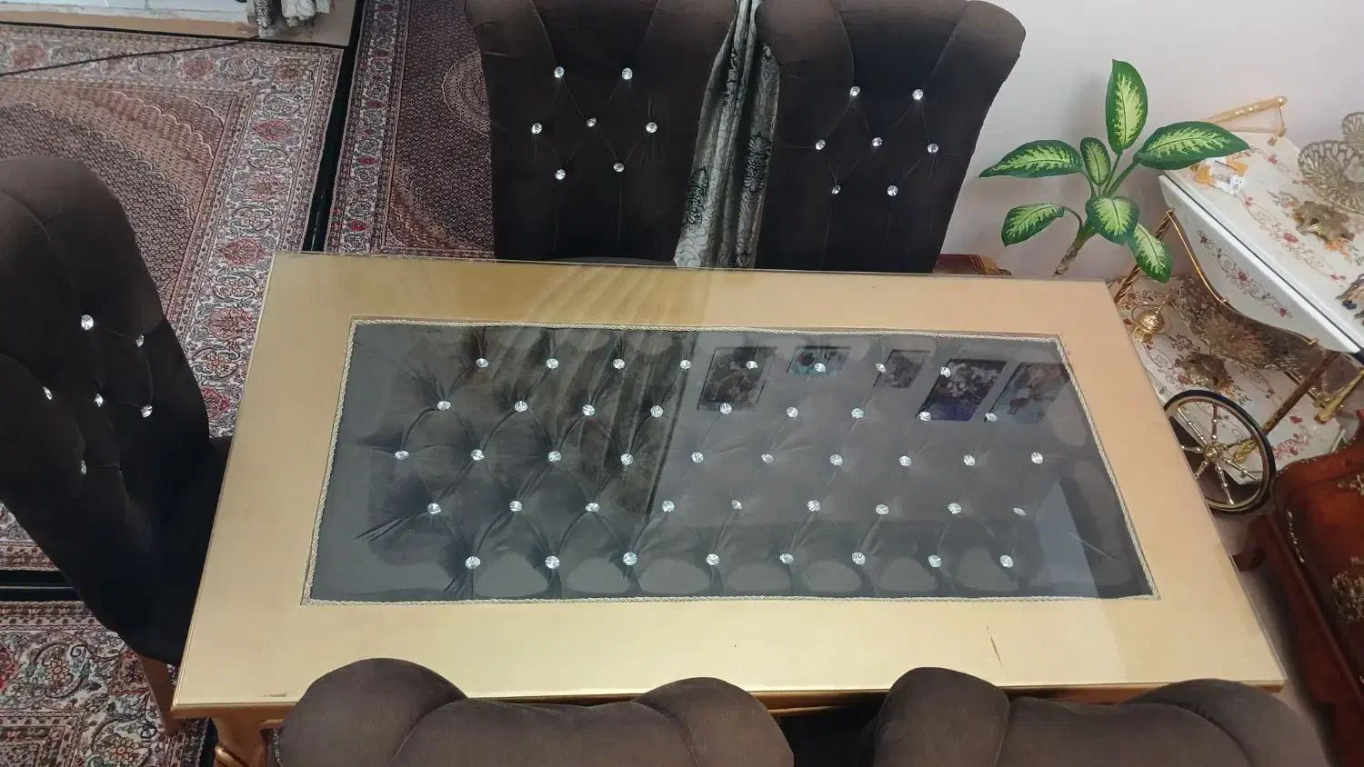 میز غذاخوری ۵ نفره|میز و صندلی غذاخوری|سهند, |دیوار