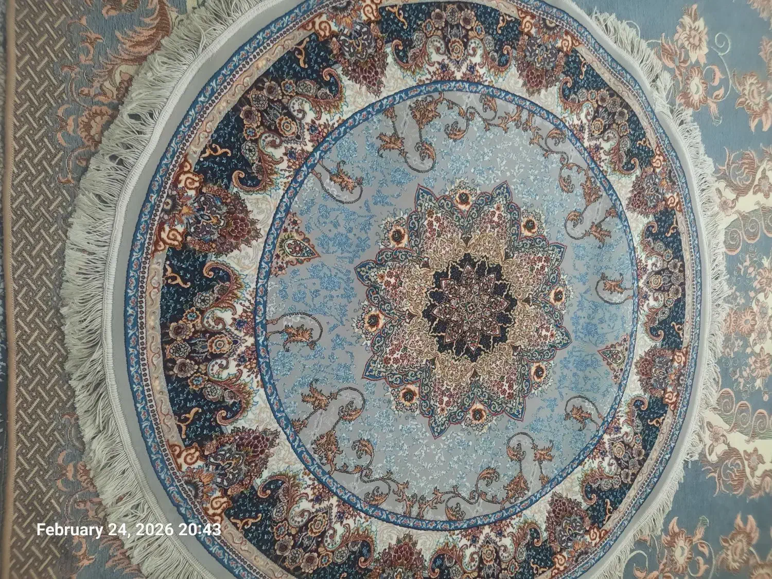 قالیچه گرد|فرش|مشهد, ابوذر|دیوار