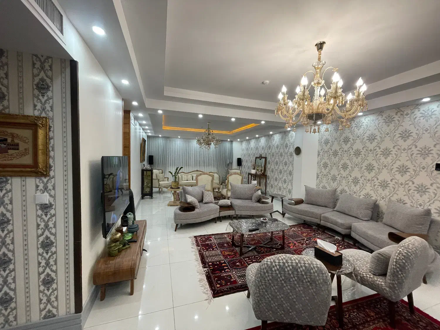 مبلمان  کلاسیک مینیمال مناسب برای جهیزیه پارچه ترک|مبلمان خانگی و میز عسلی|تهران, مروارید شهر|دیوار