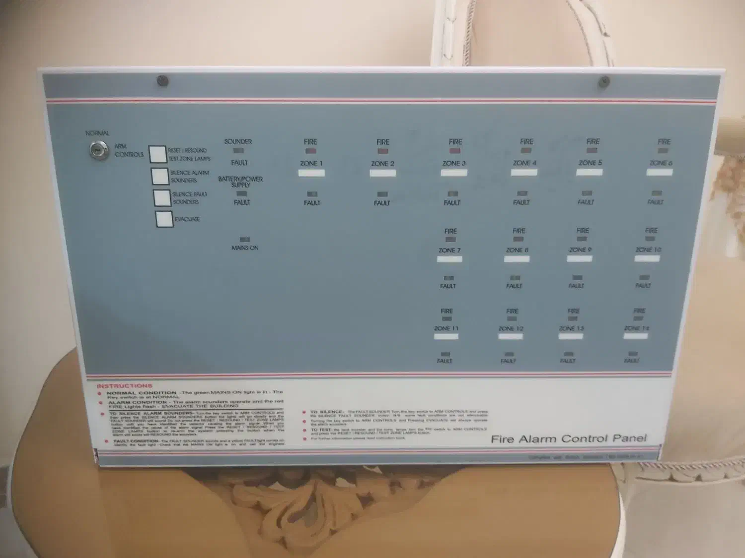 پنل اعلام حریق ۱۴زون آساک|مصالح و تجهیزات ساختمان|مشهد, فلسطین|دیوار