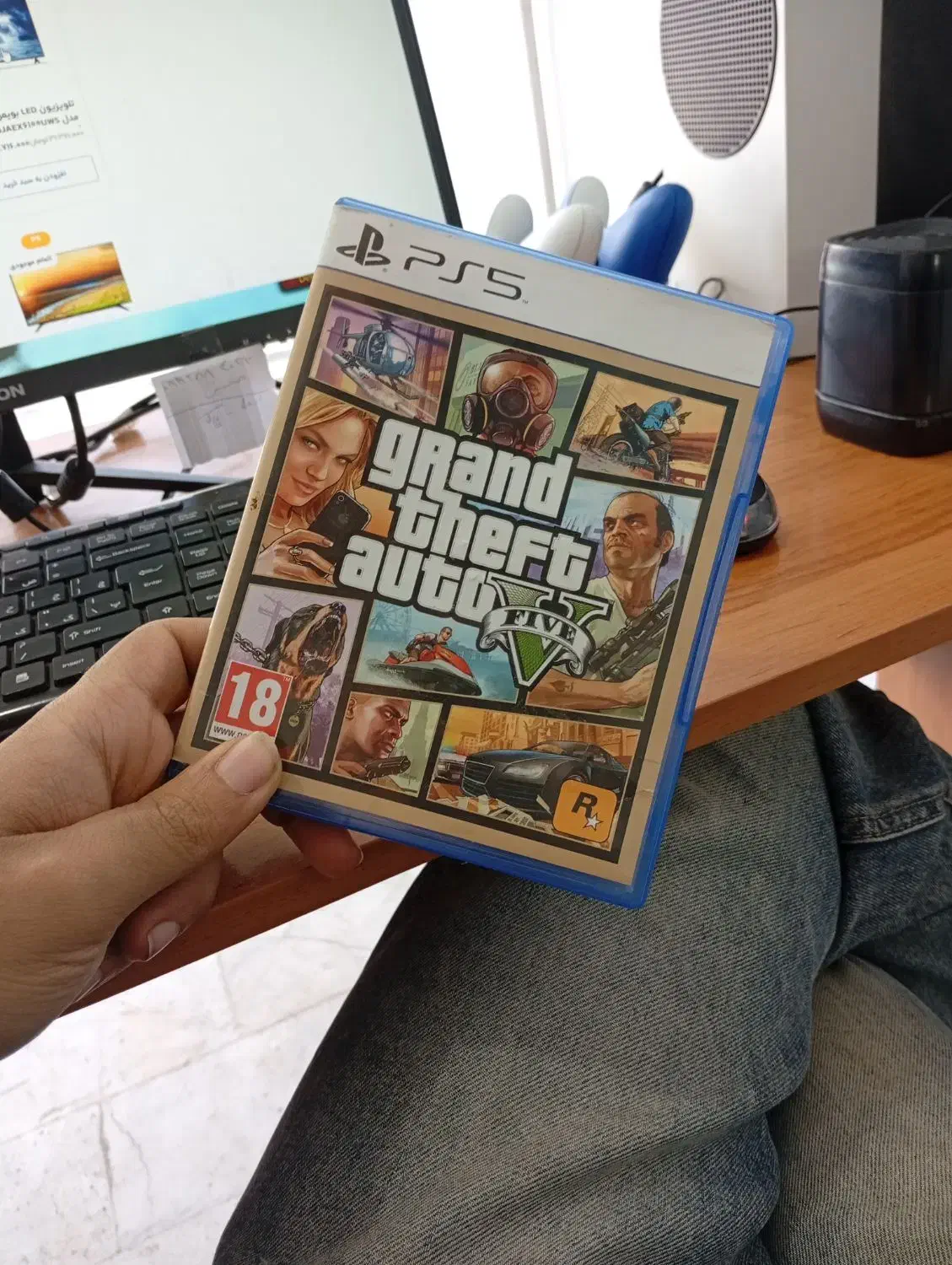 بازی GTA v برای ps5|کنسول، بازی ویدئویی و آنلاین|قزوین, |دیوار