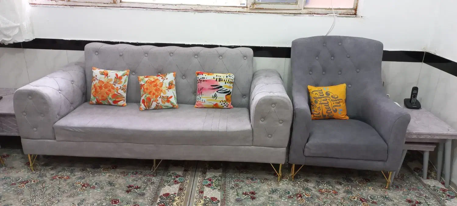 مبل ۷نفره|مبلمان خانگی و میز عسلی|مریوان, |دیوار