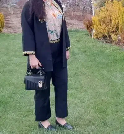 ماننو شلوار ست سایز ۴۲ تا ۴۴|لباس|مشکین‌دشت, |دیوار