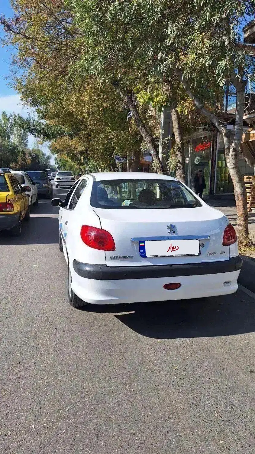 206 مدل 1393sd v8 دریچه گازسیمی|خودرو سواری و وانت|اردبیل, |دیوار