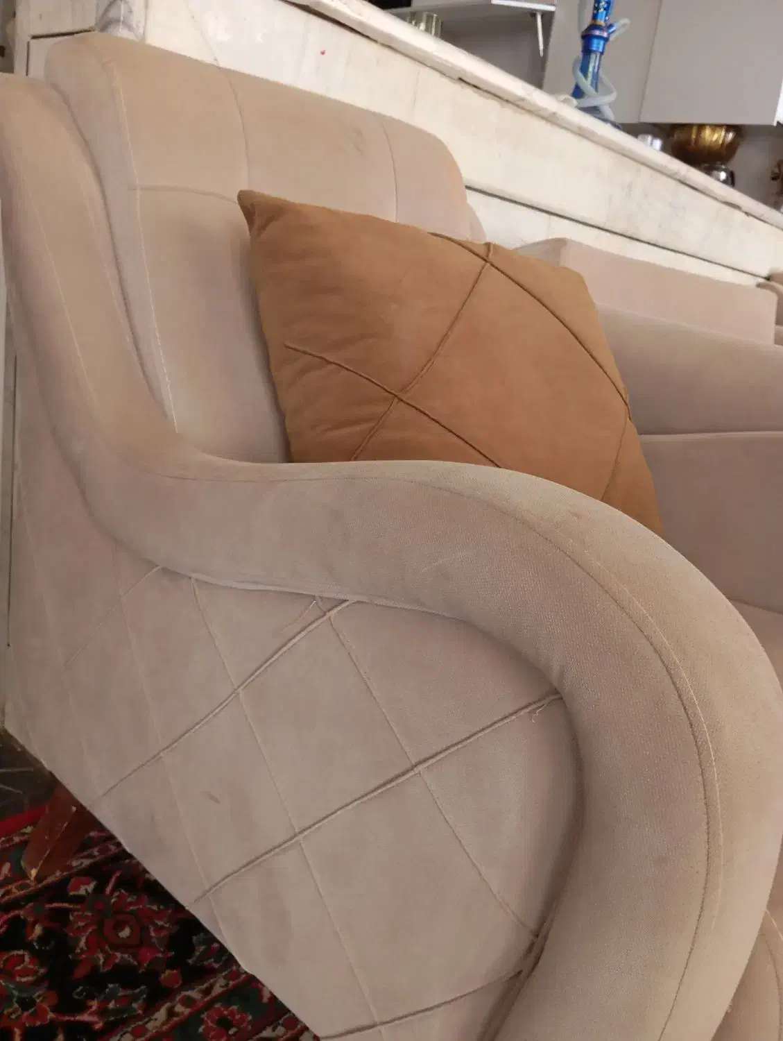 مبل راحتی|مبلمان خانگی و میز عسلی|کاشان, قطب راوندی|دیوار