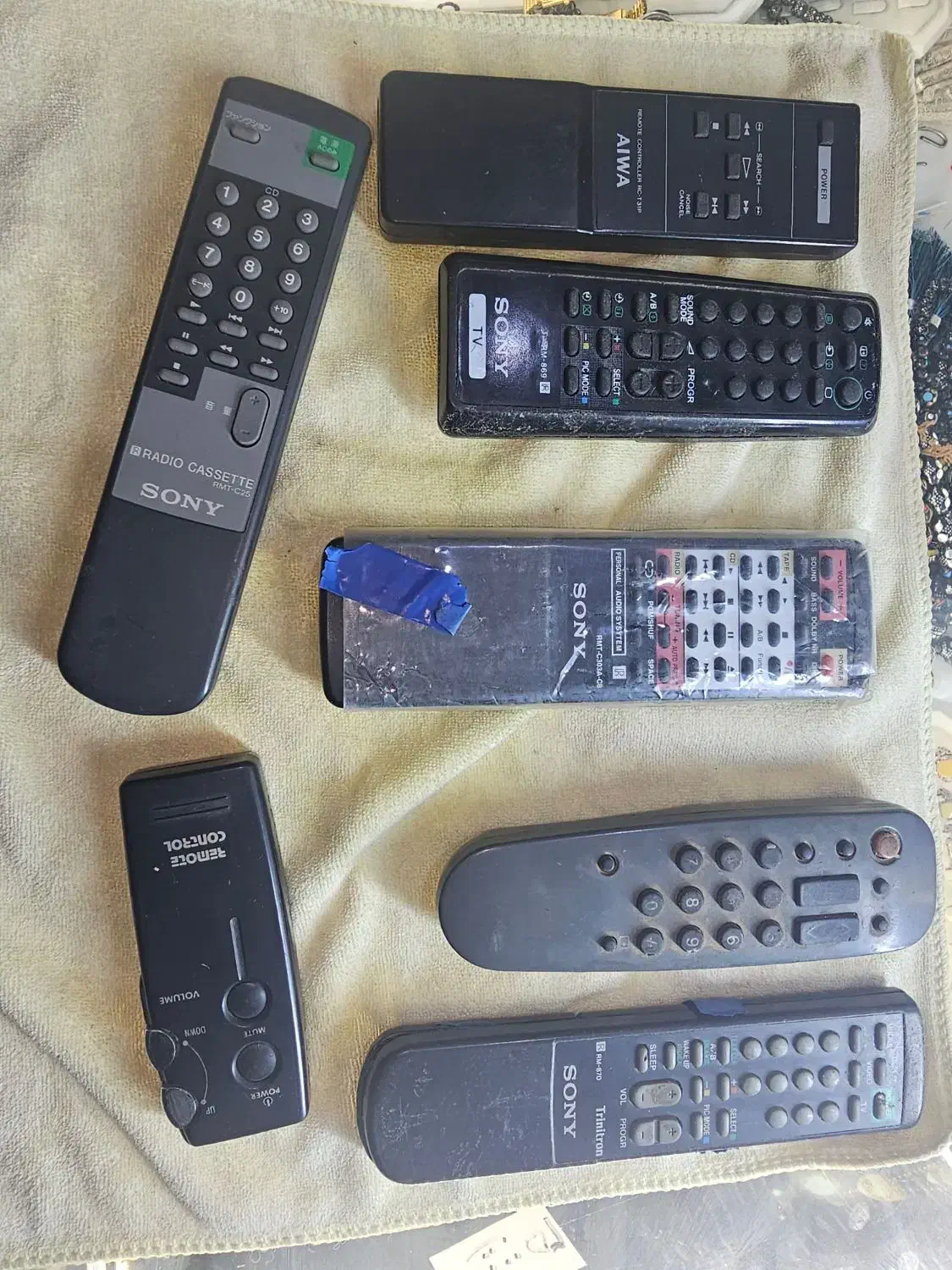 کنترل اصلی ژاپن ژاپنی ضبط تلویزیون ویدیو|صوتی و تصویری|مشهد, موعود|دیوار