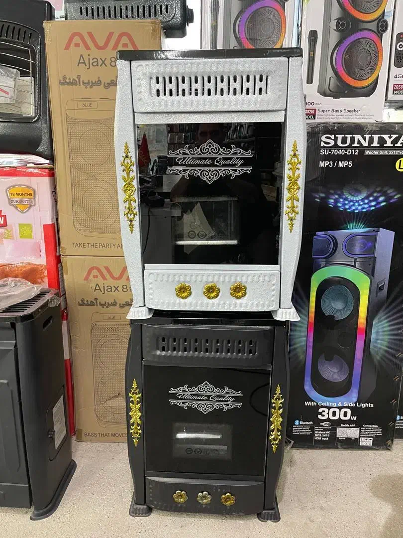 بخاری ۸ هزار با کیفیت مخصوص اتاق در گنجینه|بخاری، هیتر، شومینه|یاسوج, |دیوار