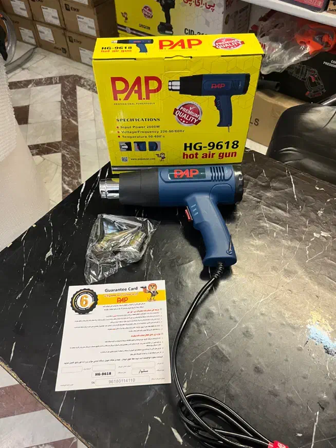 سشوار صنعتی دیمر دار ۲۰۰۰ وات pap با گارانتی|ابزارآلات|تهران, شیخ هادی|دیوار