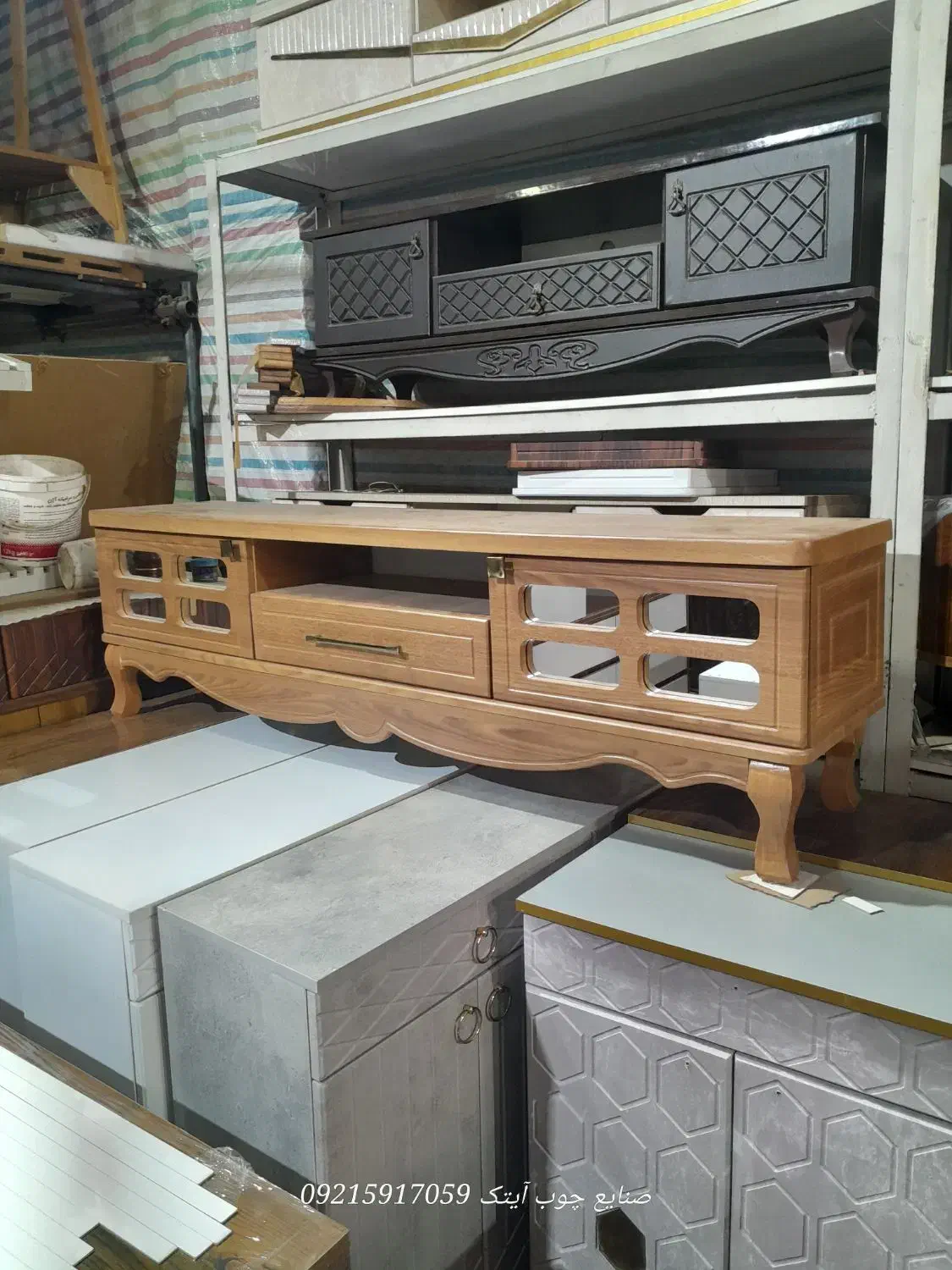 ست کنسول و میز تلویزیون|بوفه، ویترین، کنسول|گرگان, |دیوار