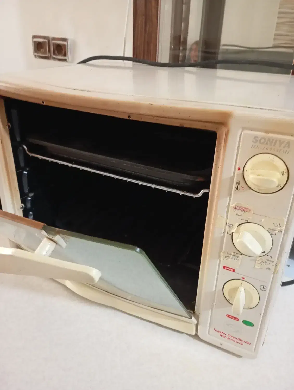 توستر|اجاق گاز و لوازم برقی پخت‌وپز|شیراز, گل سرخ|دیوار