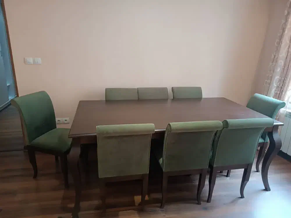 میزو صندلی ناهارخوری ۸نفره|میز و صندلی غذاخوری|رشت, بلوار گیلان|دیوار