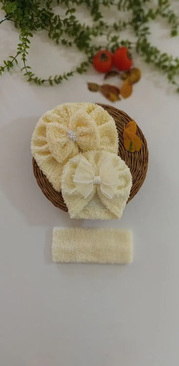 طوربان و شال گردن تدی زمستانه|لباس|کبودرآهنگ, |دیوار