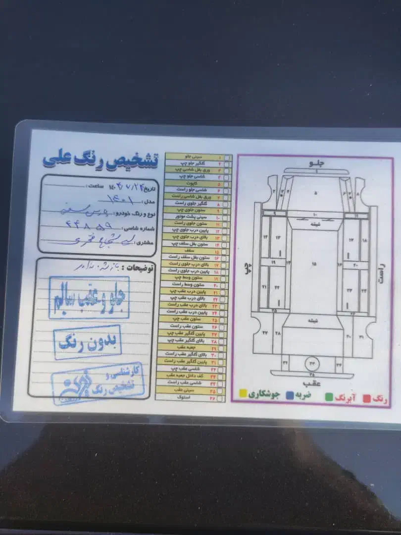 پژو پارس سفارشی 401 موتور جدید|خودرو سواری و وانت|شیراز, شریف‌آباد|دیوار