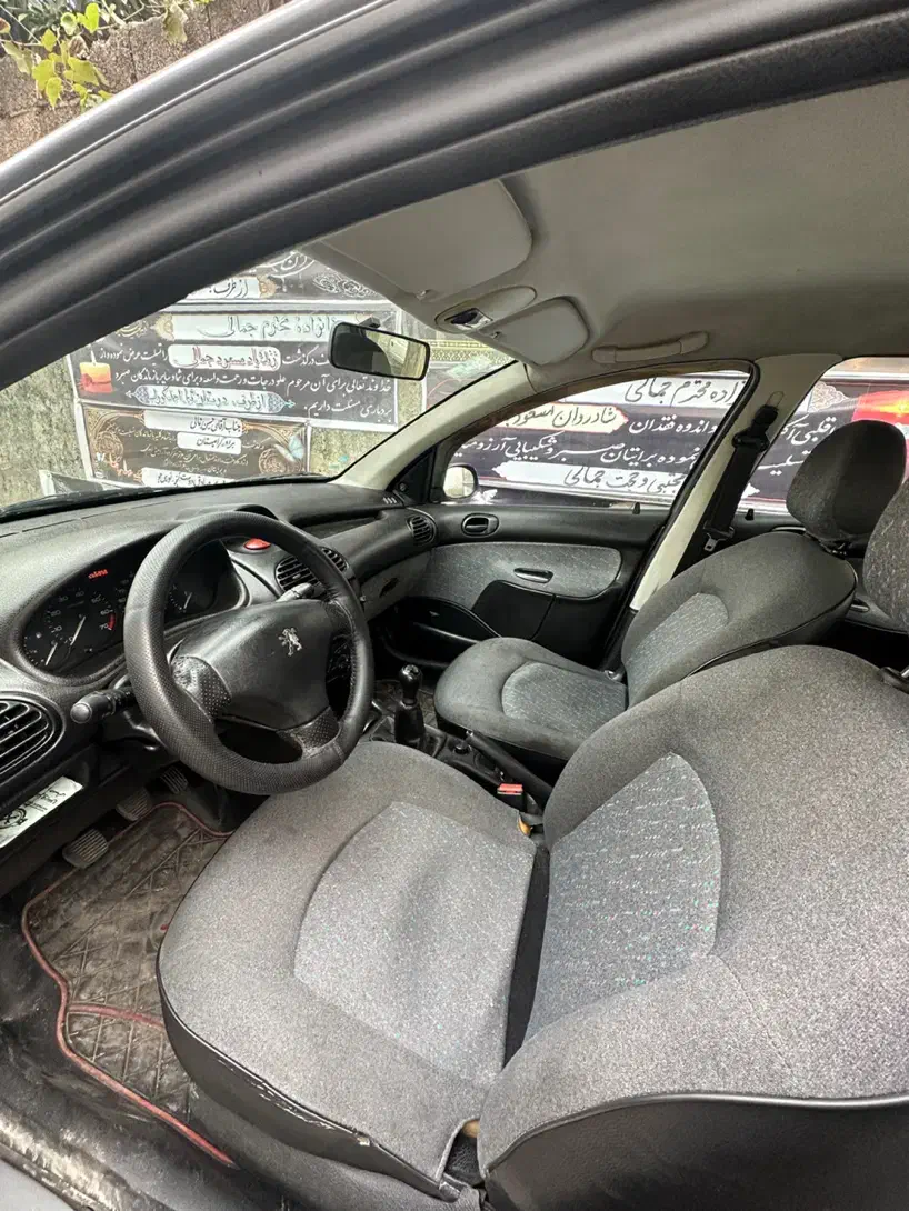 ۲۰۶ مدل ۸۹|خودرو سواری و وانت|رشت, عینک|دیوار