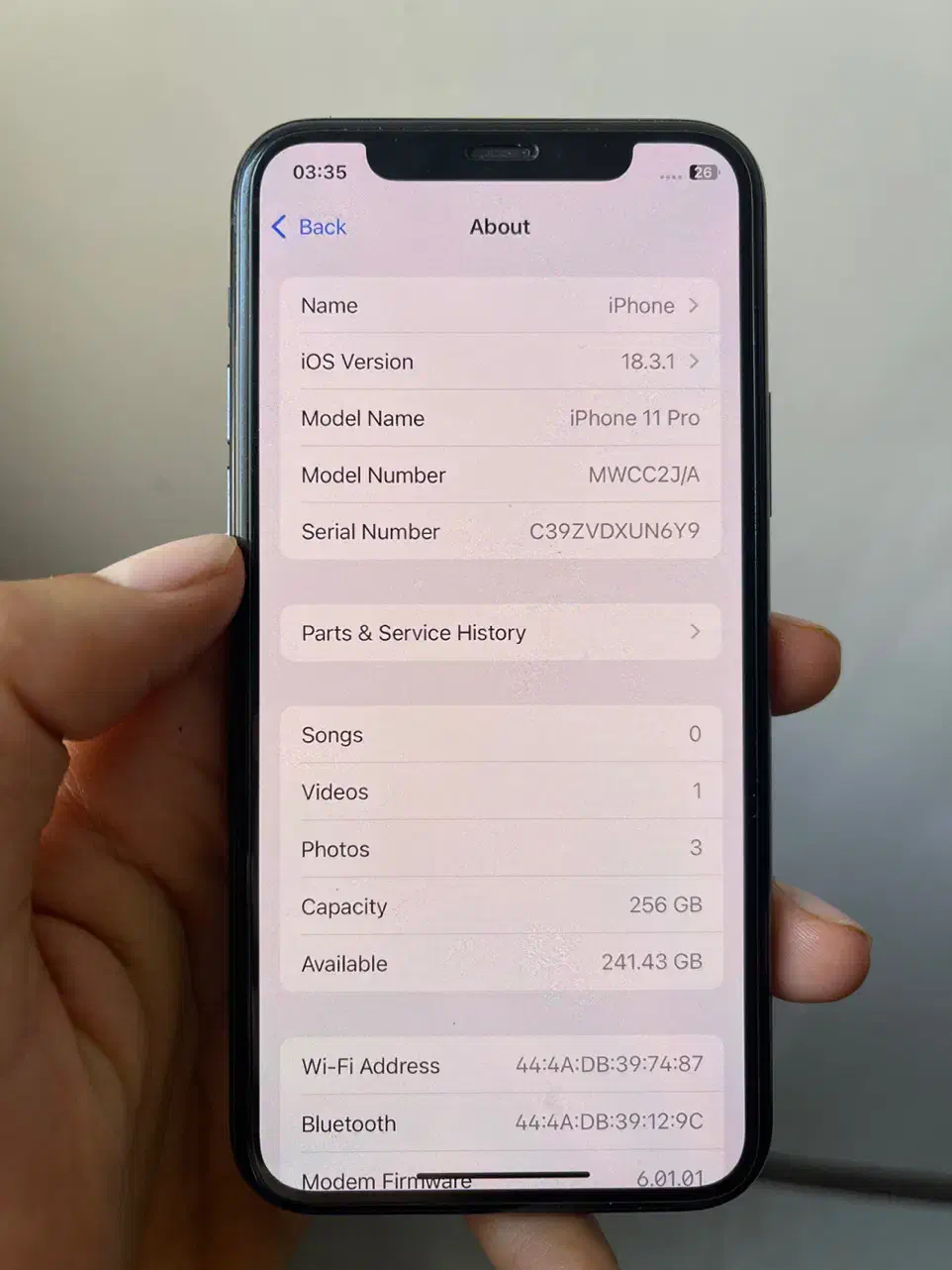 Iphone 11 pro 256gb|موبایل|بهارستان, |دیوار