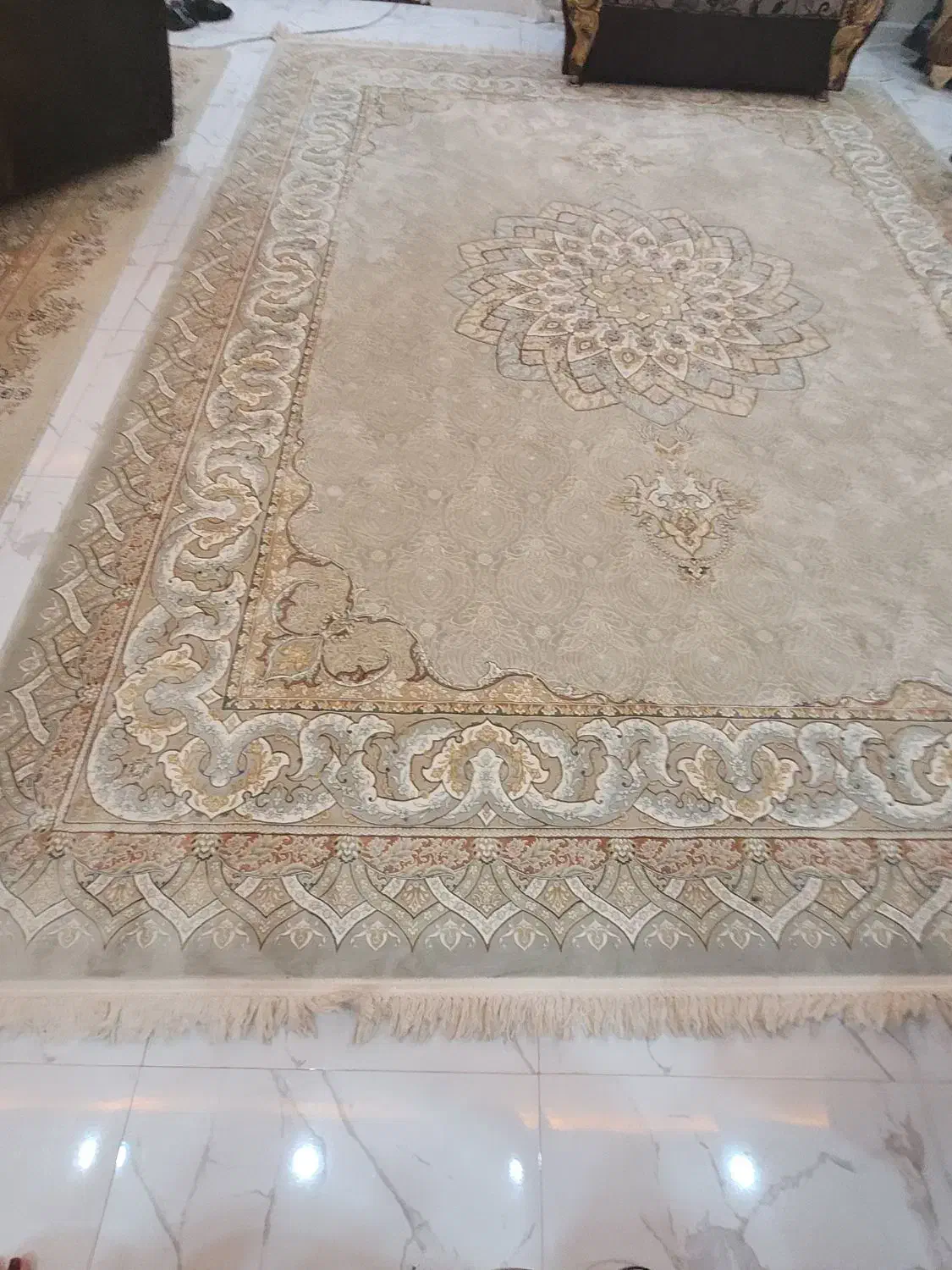 فرش ۱۲ متری قیطران|فرش|بندر انزلی, بشمن|دیوار