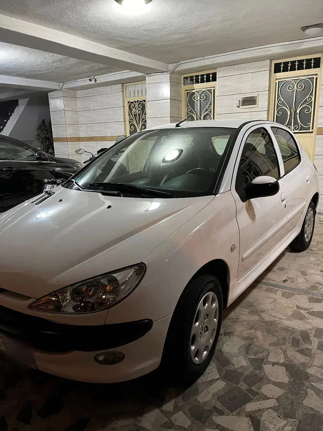 206 سفید مدل 1400|خودرو سواری و وانت|رشت, معلم|دیوار