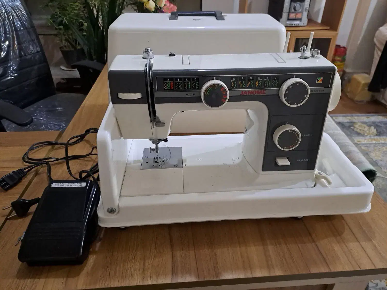 چرخ خیاطی ژانومه مدل 393|چرخ خیاطی و ریسندگی|سامان, |دیوار