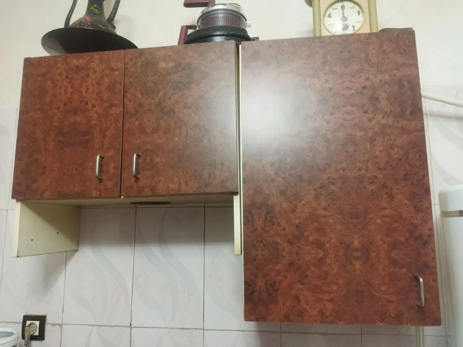 چهار متر کابینت ام دی اف هوایی|مصالح و تجهیزات ساختمان|نهاوند, |دیوار