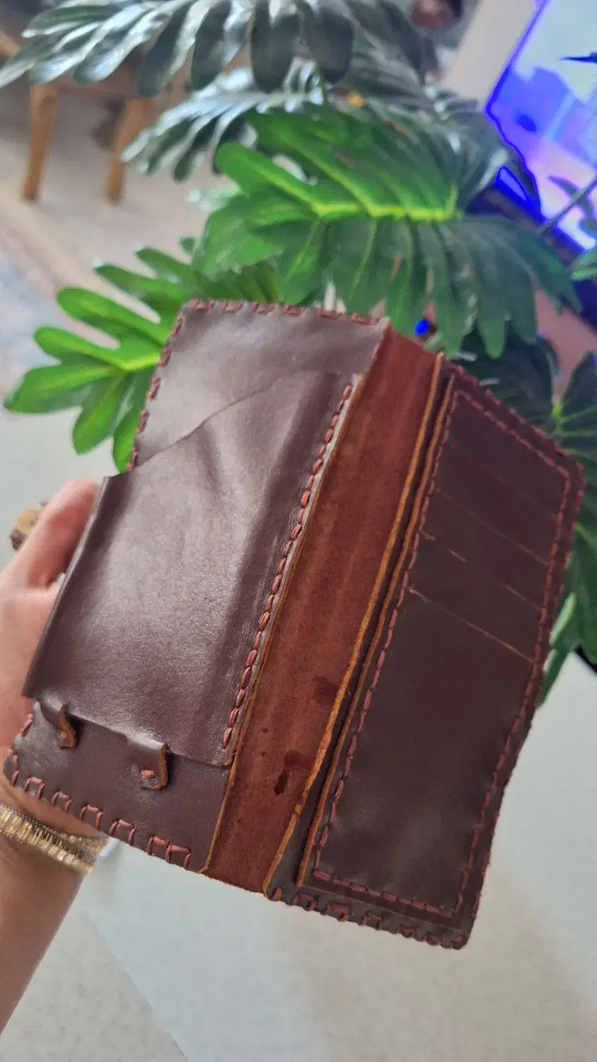 کیف پول چرم طبیعی نونو|کیف، کفش، کمربند|فردیس, شهرک شهید حسینی|دیوار