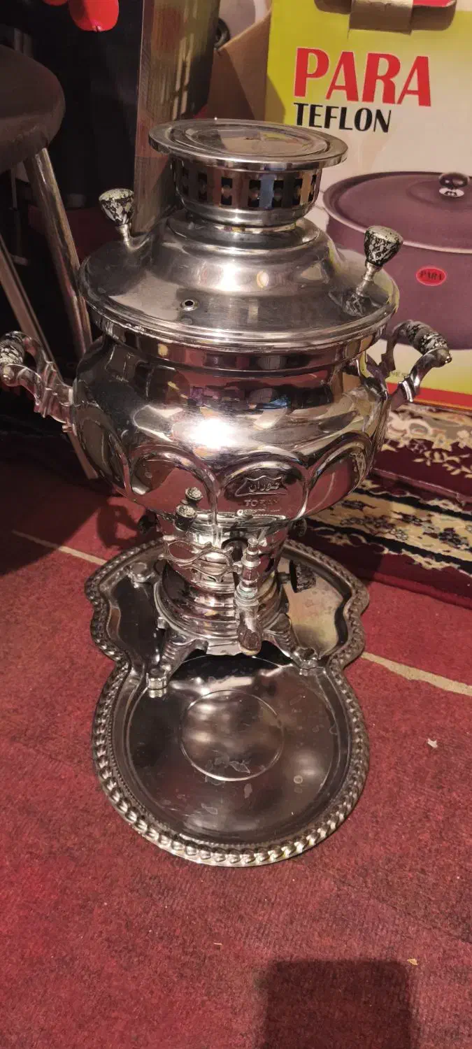 سماور گازی 8 لیتری|سماور، چایساز، قهوهساز|بروجرد, |دیوار