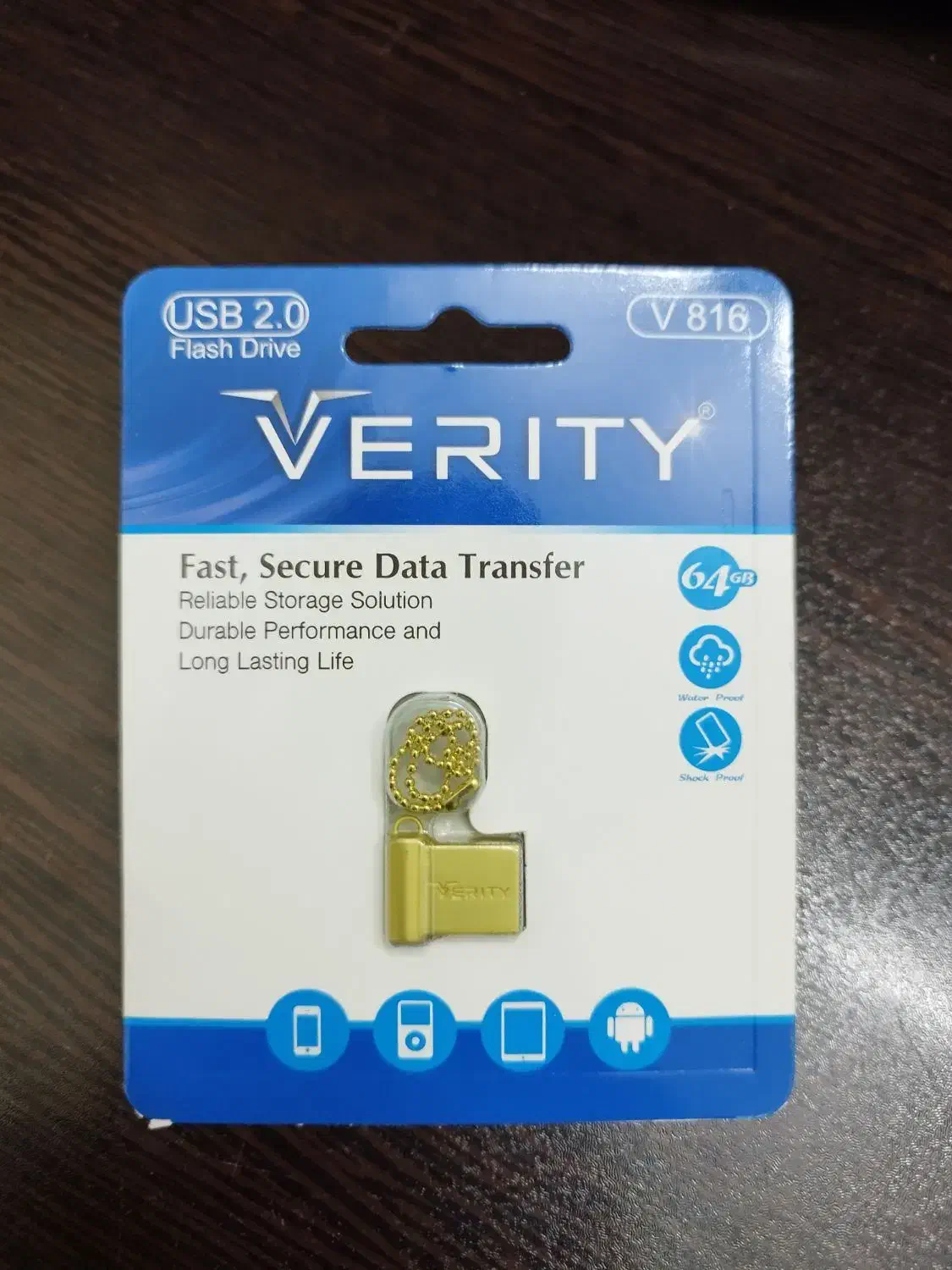 فروش ویژه فلش ۶۴ گیگ وریتی با گارانتی|قطعات و لوازم جانبی رایانه|قم, پردیسان|دیوار