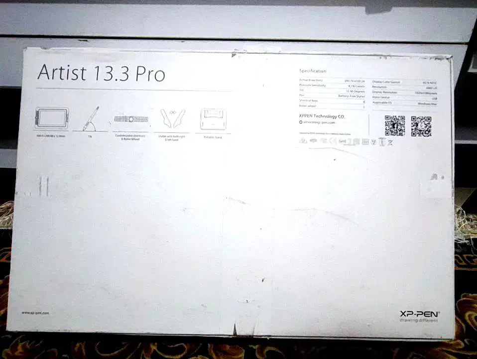 تبلت گرافیکی artist 13.3 pro|تبلت|پرند, فاز ۶|دیوار