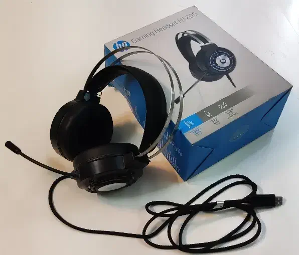 هدست با سیم اچ‌پی H120g|قطعات و لوازم جانبی رایانه|شیراز, شهرک گلستان|دیوار