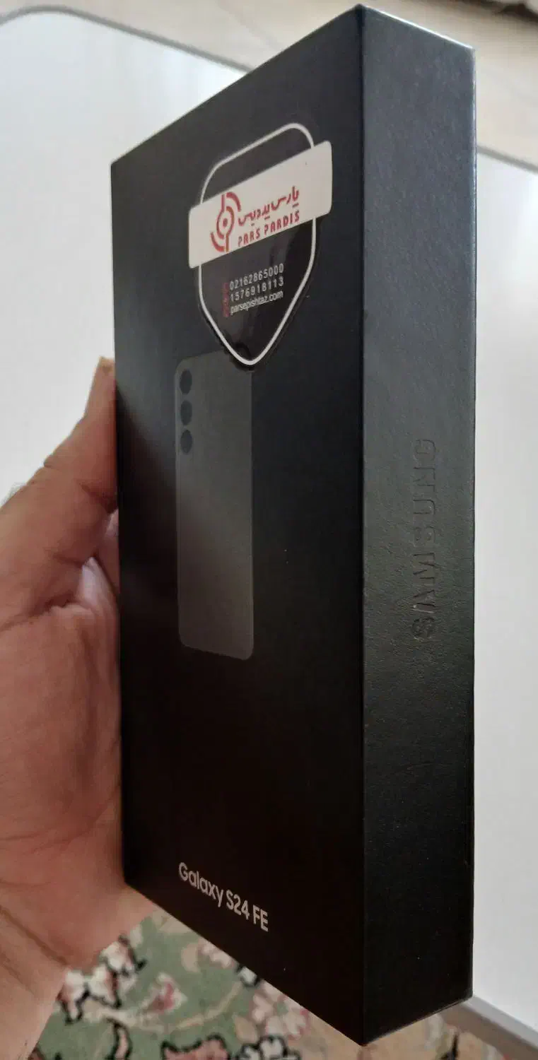 گلکسی S24 FE نو پلمپ 256/8 گارانتی دار|موبایل|قم, شهرک قدس|دیوار