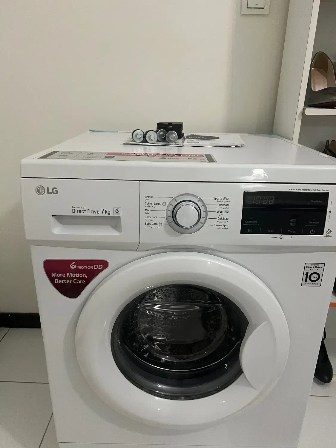 لباسشویی ال جی|ماشین لباسشویی و خشککن لباس|تهران, تهرانپارس جنوبی|دیوار