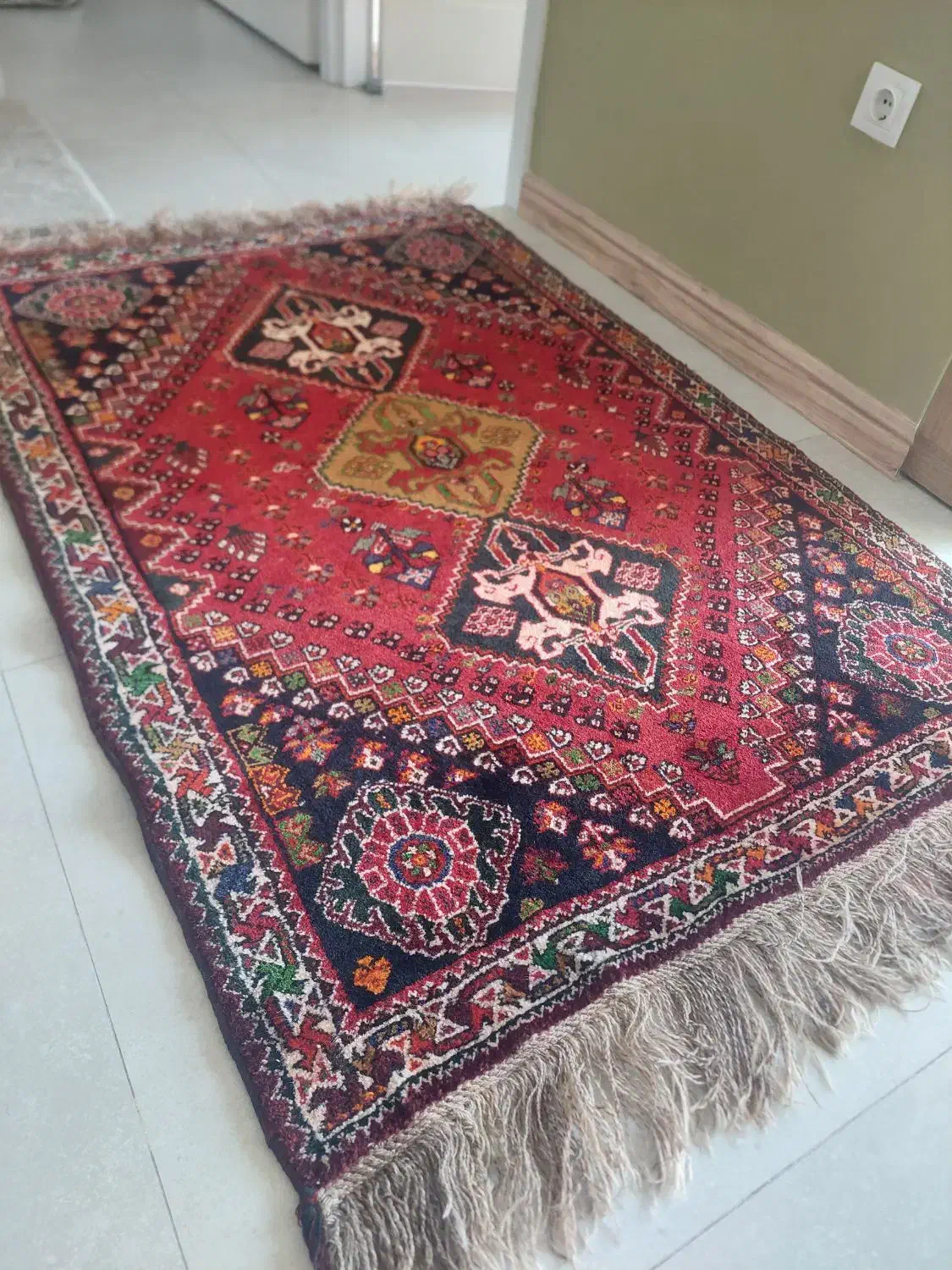 قالیچه دستبافت|فرش|شیراز, عفیف‌آباد|دیوار