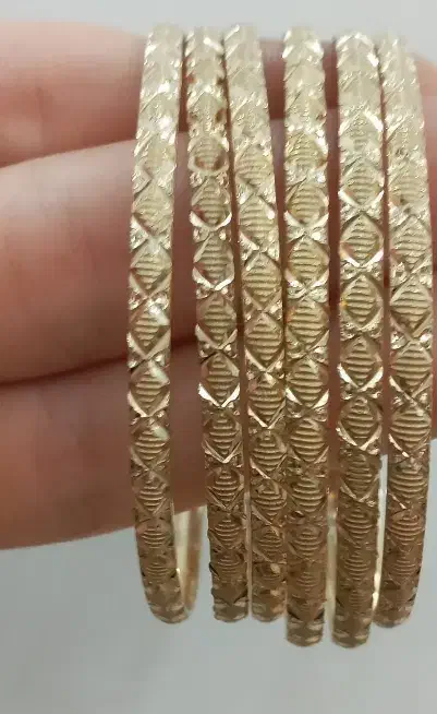 بدلیجات گردنبند  ورساج  النگوی طلا روس 6عددی|بدلیجات|ماکو, |دیوار