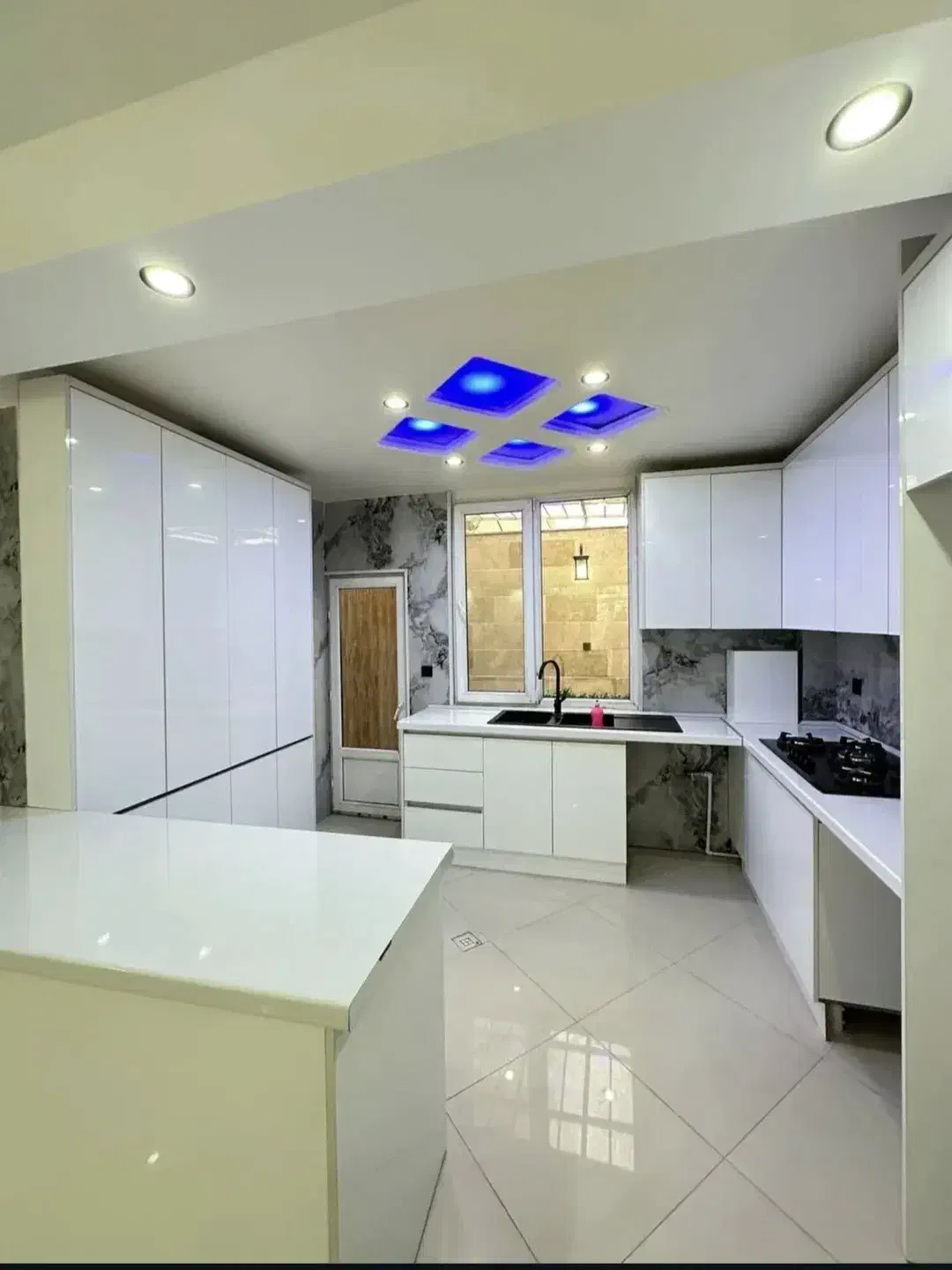 ۸۴ متر/فول دیزاین/سالن پرده خور/سازمان شمال|فروش آپارتمان|تهران, سازمان برنامه شمالی|دیوار