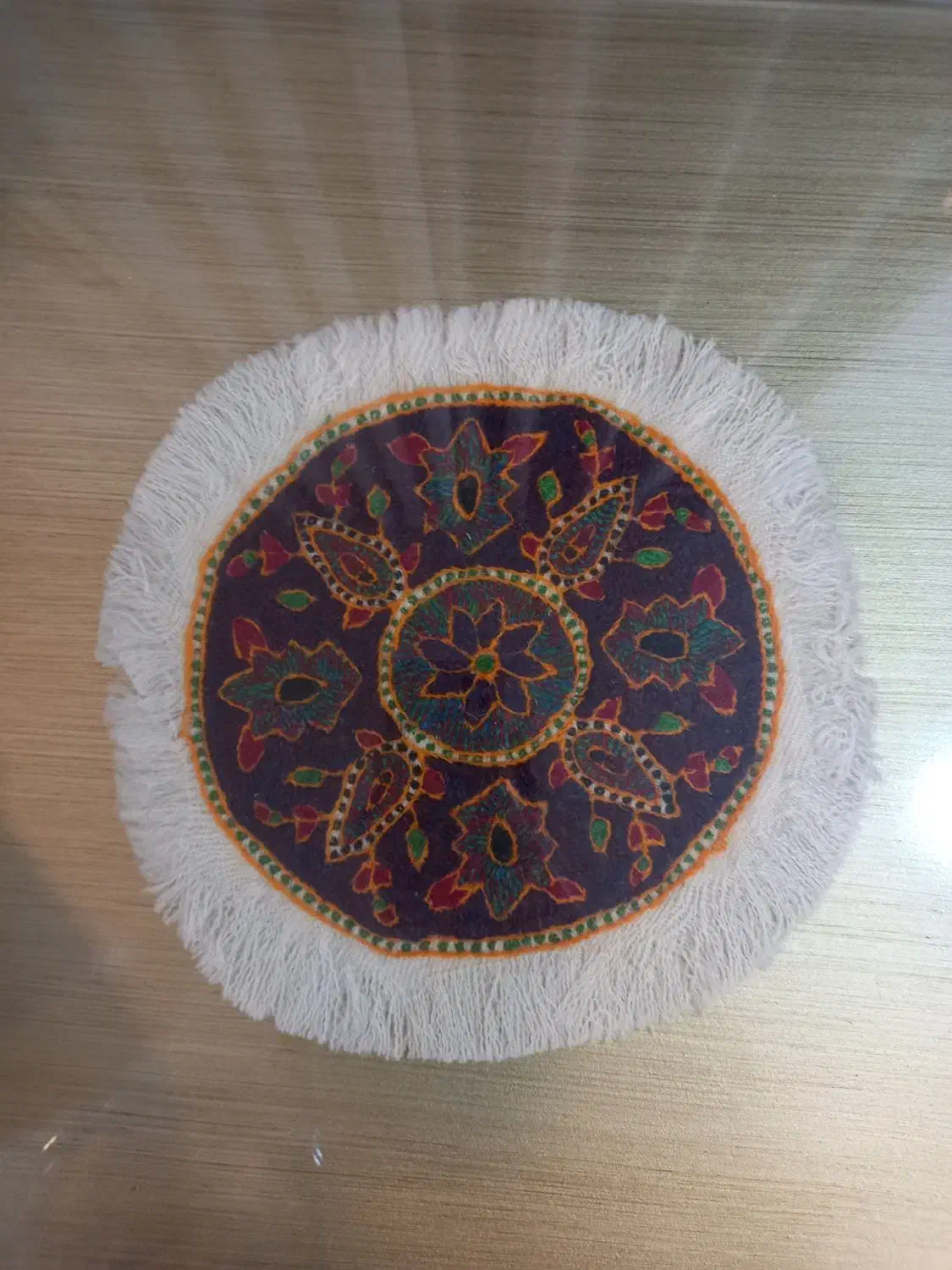 دو عدد رومیزی پته کوچیک برای میزکنارمبل|صنایع دستی و سایر لوازم تزئینی|کرمان, |دیوار