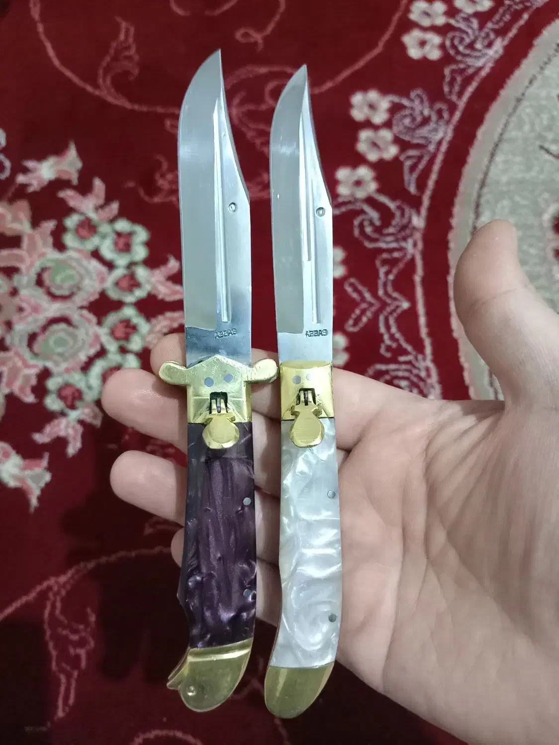 دوتا چاقو ضامندار نو|کوهنوردی و کمپینگ|نجفآباد, هفده شهریور|دیوار