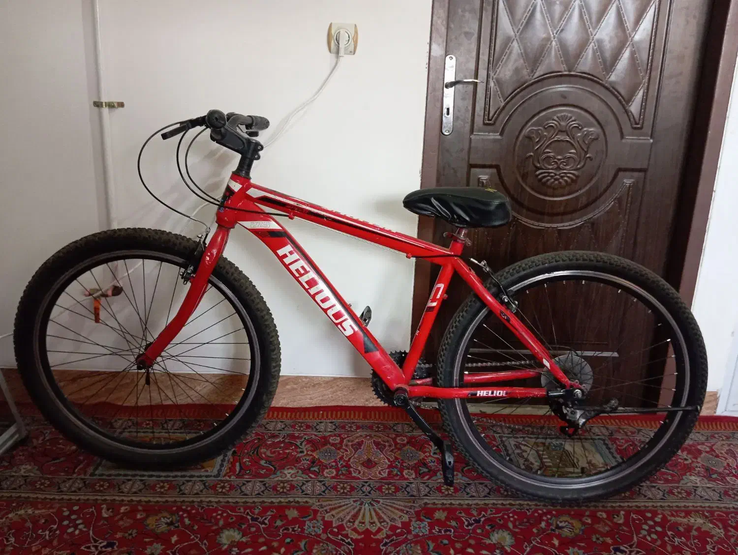 فروش دوچرخه سایز 27/5 رنگ قرمز در حدنو صحیح و سالم|دوچرخه، اسکیت، اسکوتر|شیراز, آبیاری|دیوار